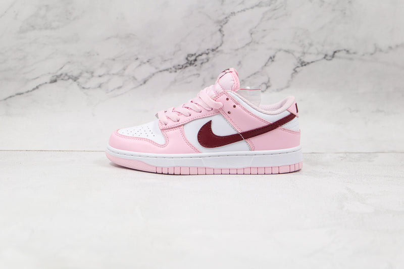 Nike Dunk Low Pink Foam Red White
