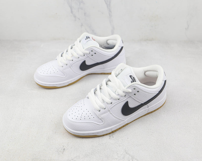 Nike SB Dunk Low Orange Label White Black