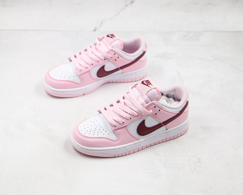 Nike Dunk Low Pink Foam Red White