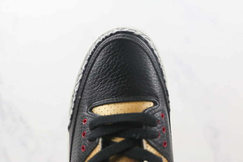 Jordan 3 Retro Black Cement Gold