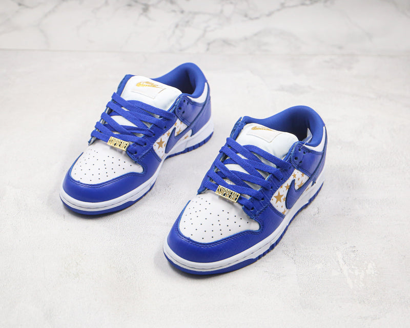 Nike SB Dunk Low Supreme Stars Hyper Royal