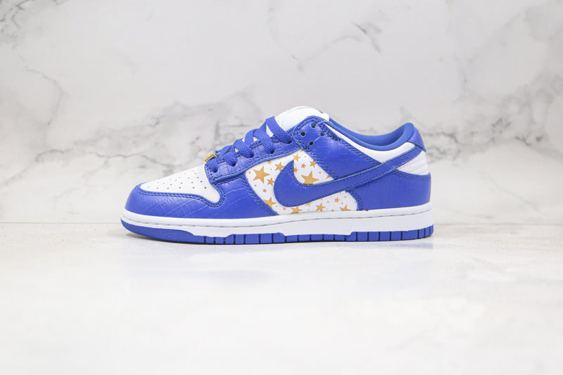 Nike SB Dunk Low Supreme Stars Hyper Royal