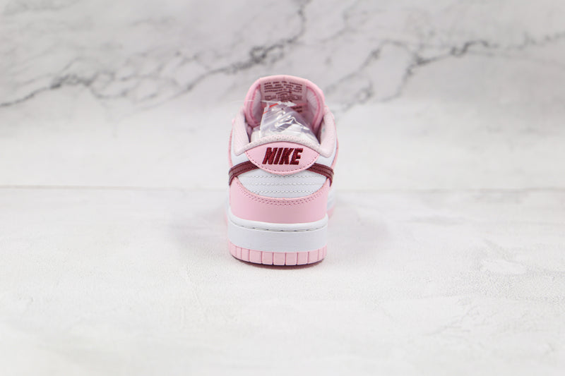 Nike Dunk Low Pink Foam Red White