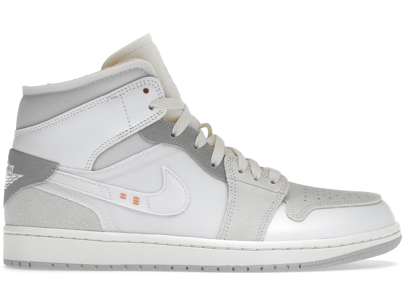 Jordan 1 Mid SE Craft Inside Out White Grey