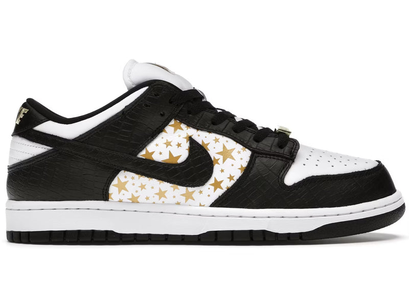 Nike SB Dunk Low Supreme Stars Black