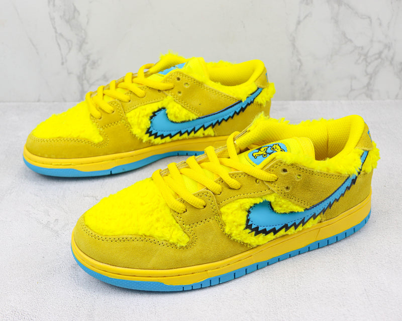 Nike SB Dunk Low Grateful Dead Bears Opti Yellow