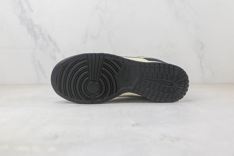 Nike Dunk Low LX Black Suede Team Gold
